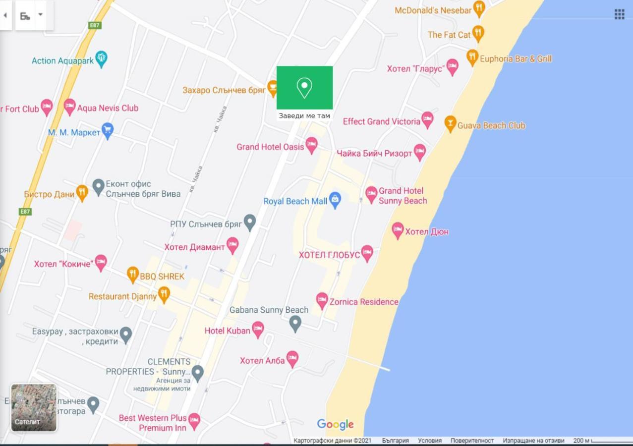 Апартамент Flame Pantai Sunny Bagian luar foto